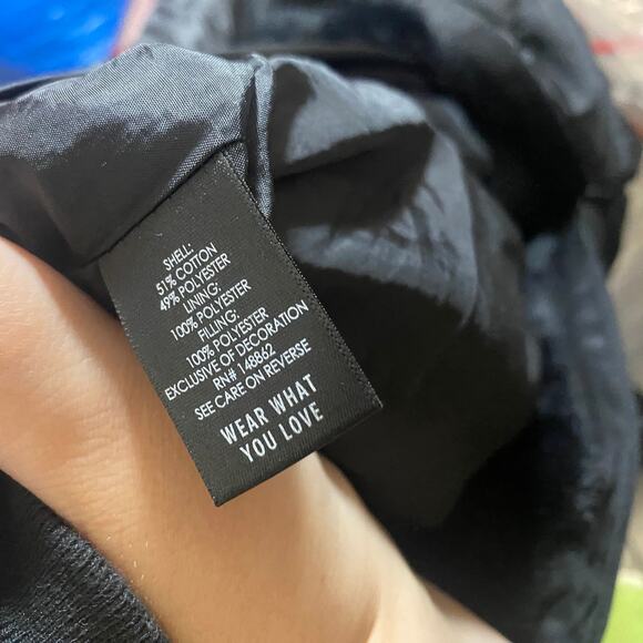 Torrid Black Puffer Jacket Water & Wind Resistant Cold Weather Gear Sz 5X - Picture 10 of 12